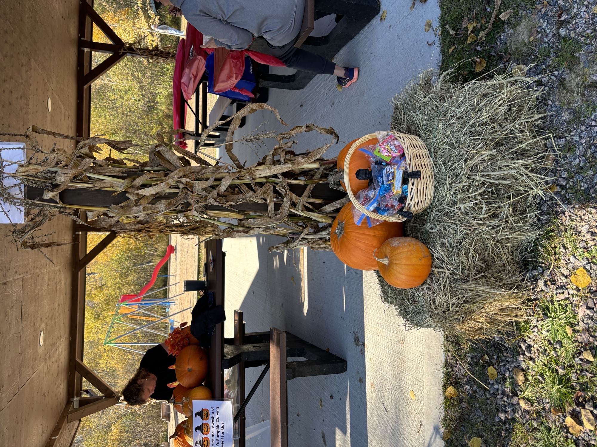 <div class="text-large">Kids Pumpkin Carving Event</div><div class="text-small text-muted">Photo Credit: Rec. Committee</div>